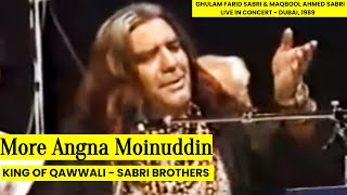 Sabri Brothers  More Angna Moinuddin  Haq Farid Ya Farid Full  Live In Dubai 1989 [upl. by Ayaj]