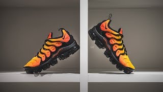 Review amp OnFeet Nike Air Vapormax Plus quotSunsetquot [upl. by Pritchard311]