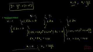 15 Example on Weighted Residual  Least Square Point Collocation Sub Domain and Galerkins Method [upl. by Morez]