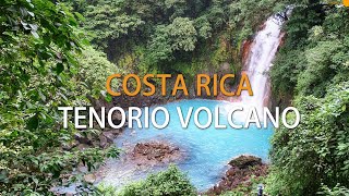 Rio Celeste Waterfall Parque Nacional Volcan Tenorio  Costa Rica [upl. by Ylicis495]