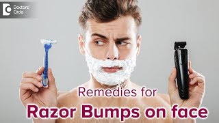 Razor bumps on face after shaving Causes amp Treatment  Dr Rajdeep Mysore [upl. by Prospero449]