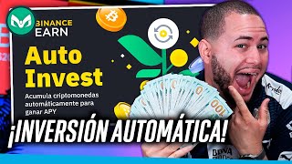 ESTRATEGIA AUTOINVERSION DE BINANCE COMO FUNCIONA [upl. by Ynnos]