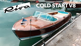 CLASSIC RIVA FLORIDA COLD START AND DRIVE [upl. by Milstone]