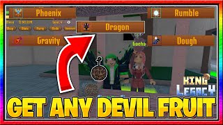 How To Get Any Fruit In King Legacy  How To Get Fruit In King Legacy  King Legacy Devil Fruit [upl. by Anatlus]