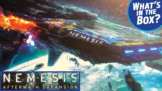 NEMESIS AFTERMATH Expansion Unboxing amp Component Overview [upl. by Odraboel874]