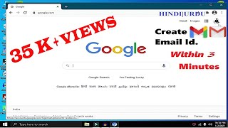 How to create gmail account in ComputerLaptop Free Hindi [upl. by Fairley]