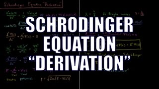 Quantum Chemistry 31  Schrodinger Equation quotDerivationquot [upl. by Ahsiemal]