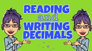 Reading and Writing Decimals [upl. by Radack]