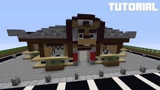 Minecraft Tutorial How To Build Freddy Fazbears Restaurant [upl. by Aneral]