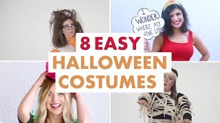 8 Easy and BudgetFriendly DIY Halloween Costumes [upl. by Nonnac]