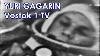 VOSTOK 1 TV transmission  Yuri Gagarin 19610412 [upl. by Nerhtak]