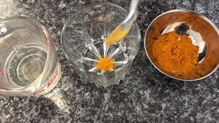 How To Make Turmeric Water Simple [upl. by Sherer]