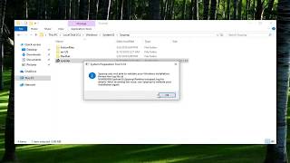 How To Use The System Preparation Tool SYSPREP In Windows 1087 Tutorial [upl. by Hinson653]