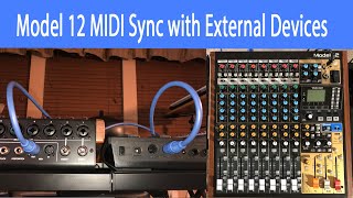 Tascam Model 12 Basic Midi Sync [upl. by Aggie]