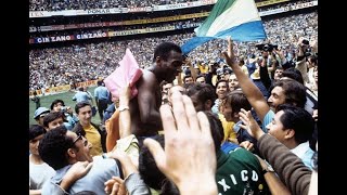 Pelé Brazil ♕ All skills goals assists in World Cup 1970 ⚽️ ITV English Commentary [upl. by Charmane199]