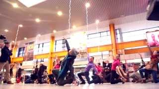 Wizz Air Flashmob  Cluj Romania [upl. by Alrick]