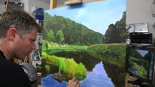 25 How To Start An Oil Painting  Oil Painting Tutorial [upl. by Airliah]