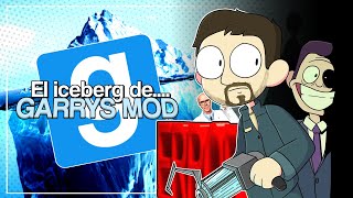 El iceberg DEFINITIVO de GARRYS MOD Feat SebtoonTV [upl. by Aiciles]