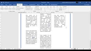 Artículo periodístico en Word [upl. by Proctor]