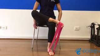 Tibialis Posterior exercise [upl. by Acirne]