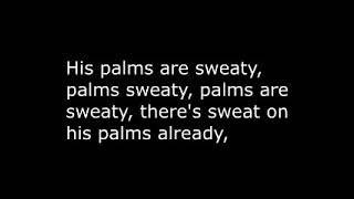 Eminem  quotPalms Are Sweatyquot Lyric Video [upl. by Adnerol]