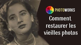 Restauration de photos anciennes en 3 minutes sans Photoshop [upl. by Symon153]