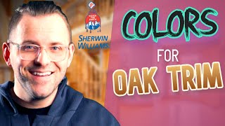 Sherwin Williams Paint Colors To Use With Honey Oak Trim [upl. by Vivyan]