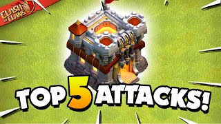 Top 5 Best TH11 Attack Strategies Clash of Clans [upl. by Olram]