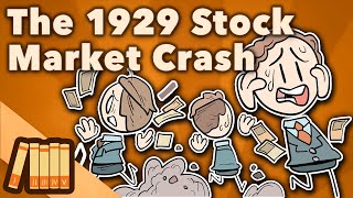 The 1929 Stock Market Crash  Black Thursday  Extra History [upl. by Esenwahs]