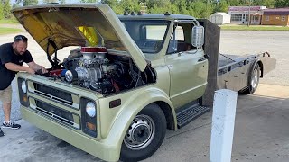 A Blown Ramp Truck Road Trip to Get a 350 SBCSwapped Mini Truck Finnegans Garage Ep115 [upl. by Lewes]