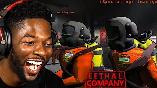 RDC FIRST TIME PLAYING LETHAL COMPANY [upl. by Eatnohs762]