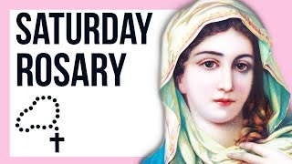 SATURDAY  JOYFUL  Follow Along Rosary 15 Minute  SPOKEN ONLY [upl. by Lewison]