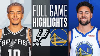 SPURS at WARRIORS  FULL GAME HIGHLIGHTS  March 9 2024 [upl. by Erdried871]