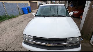 Chevy s10 Headlight Bulb Replacement [upl. by Cralg]