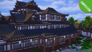 Asian Palace│CC│The Sims 4│Speed Build│SIMPASSION [upl. by Larry84]