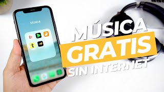 APPs para ESCUCHAR MÚSICA sin INTERNET en ANDROID y iOS  Top 5 [upl. by Eugatnom]