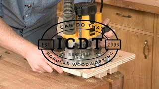 How to Make a Router Mortising Jig  I Can Do That [upl. by Petr199]