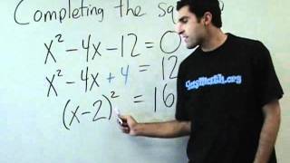 Algebra  Completing the square [upl. by Keyes]