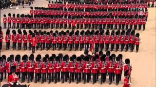 Trooping the Colour 2014 German [upl. by Aicinet382]