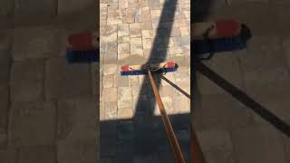 Dry Sanding Technique  For Pavers [upl. by Scrivenor559]