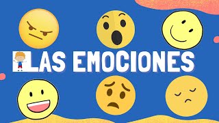 LAS EMOCIONES PARA NIÑOS  Feliz  Triste  Sorprendido  Enojado  Miedo [upl. by Deb]