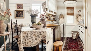 Stunning Antique Farmhouse Style Home Tour  Pine Bend Home Tour [upl. by Ociredef654]