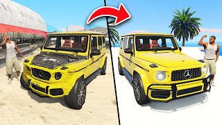 Repairing MERCEDES G WAGON in GTA 5 [upl. by Hemingway367]