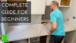 How To Install Laminate Countertops  Step By Step [upl. by Plotkin147]