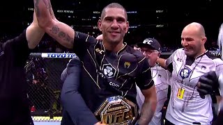 Alex Pereira Octagon Interview  UFC 281 [upl. by Joice589]