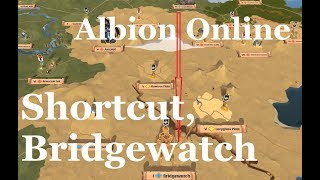 Albion Online  Caerleon to Bridgewatch fast almost safely [upl. by Bobina]