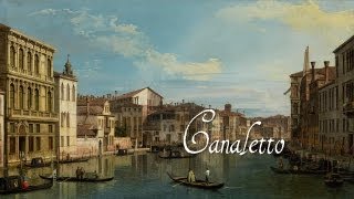 The Grand Canal in Venice from Palazzo Flangini to Campo San Marcuola Canaletto [upl. by Salokkin634]