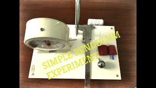 Simple Pendulum Experiment with observation table amp Reading [upl. by Oigroeg]