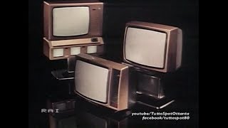 10 Spot Storici di TELEVISORI ANNI 80 📺📼 [upl. by Amsed]