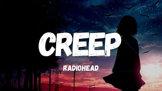 Radiohead  Creep Lyrics [upl. by Enovaj]